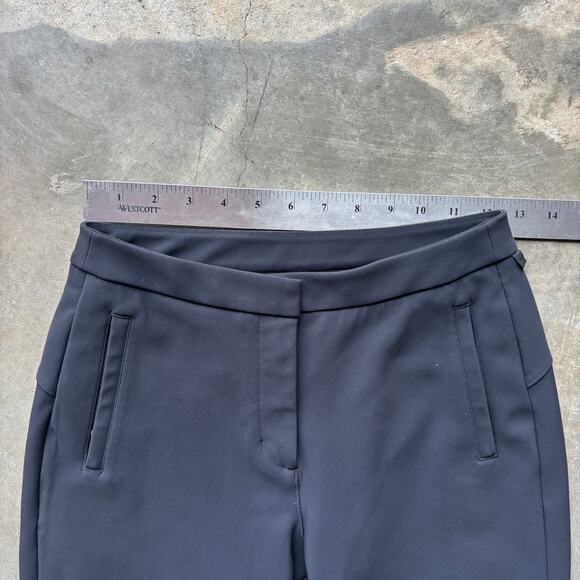 Lululemon On The Move Pants Women's Size 2 Black Crop Ankle Length Stretch - Picture 10 of 12